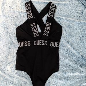 Guess black bodysuit